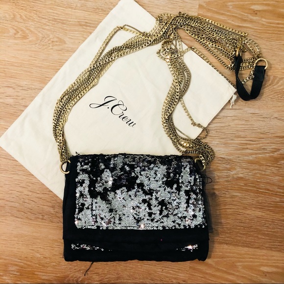 J. Crew Handbags - J. Crew Sequin Purse